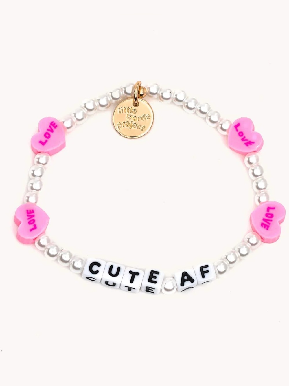 Little words project Cute AF bracelet